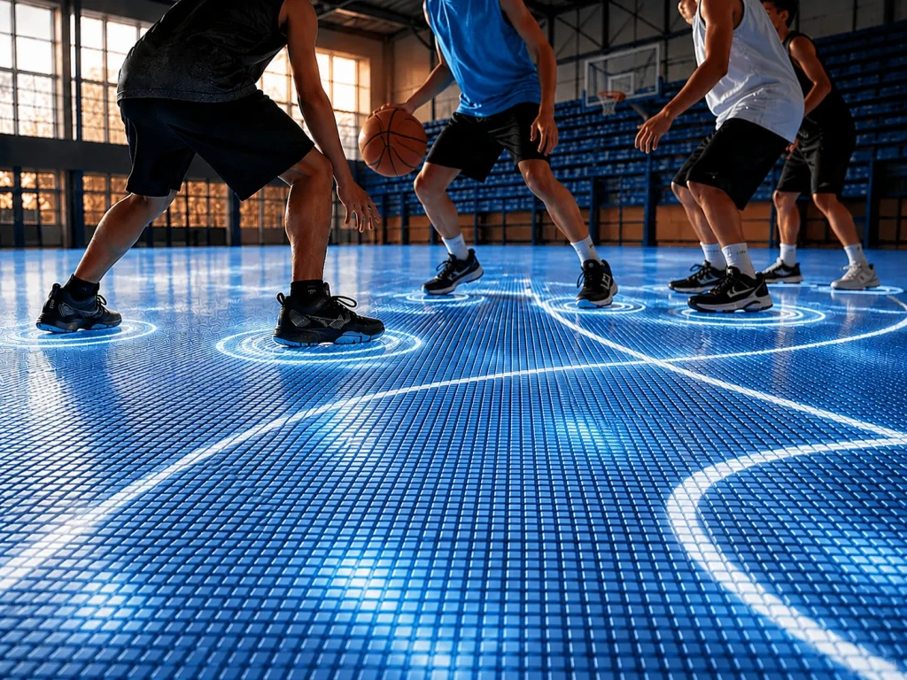 Anti-slip surface design of interactive LED floor display (4)
